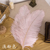 High -quality ostrich woolen table lamp feathers wedding road introduction desktop candlestick decorative clothing store home flower arrangement ornaments