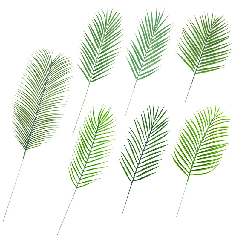 Artificial Plastic Sunflower Leaves for Cross-Border Wedding Balloon Flower Arrangements, Artificial Sunflower Leaves