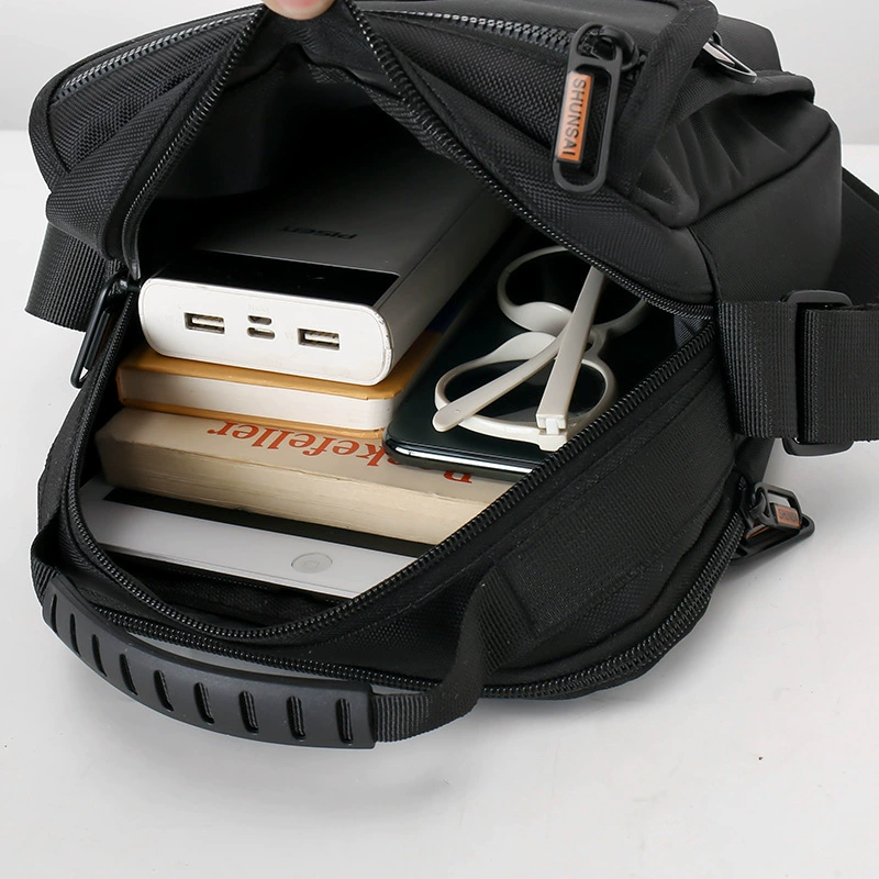 Men's trend shoulder bag, nylon one-shoulder bag, handheld hand loop bag, autumn, trend of season