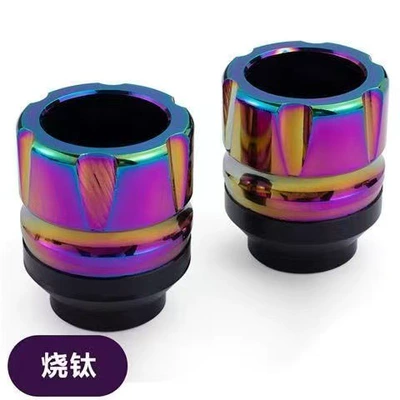 Scooter Decorative Parts Front Shock | Elektromobil üçün bamper qoruyucu yastıqlar - a1-burnt-titanium-front-fork-cup