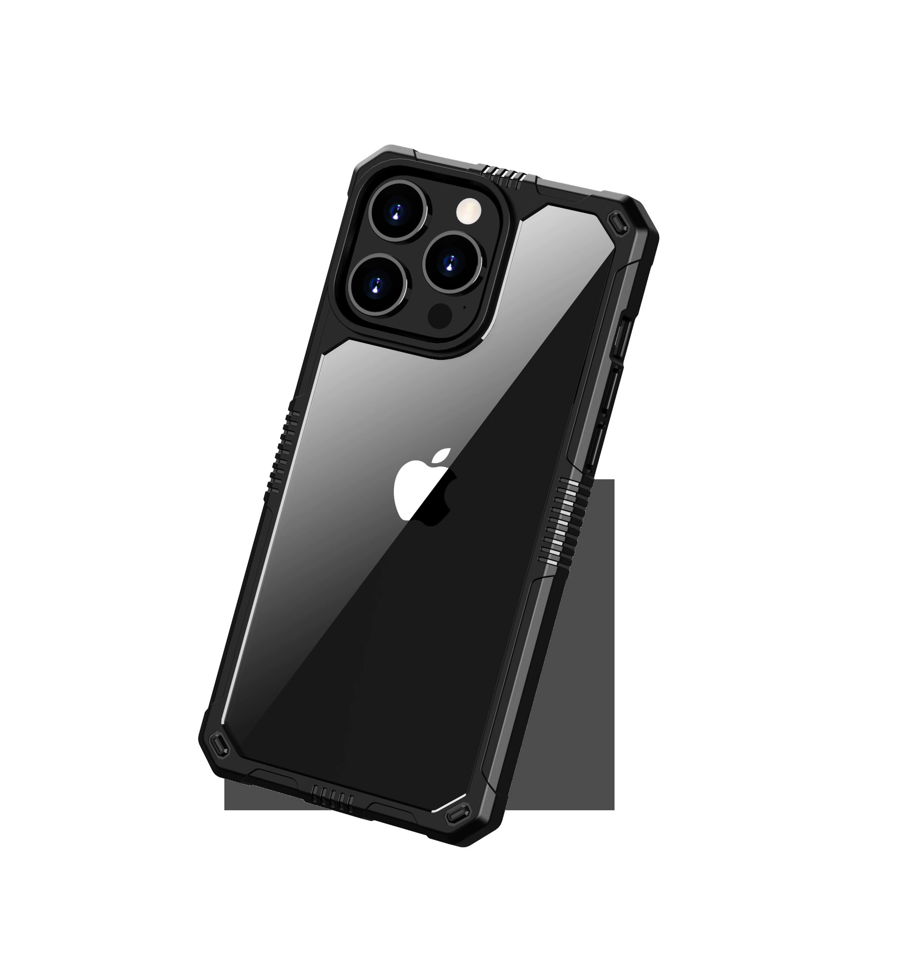 Apple, совместимый с iPhone 15 Pro, прозрачный чехол для телефона, защитный чехол, амортизатор (air bag), новая коллекция, 15 Pro Max, защита от падений