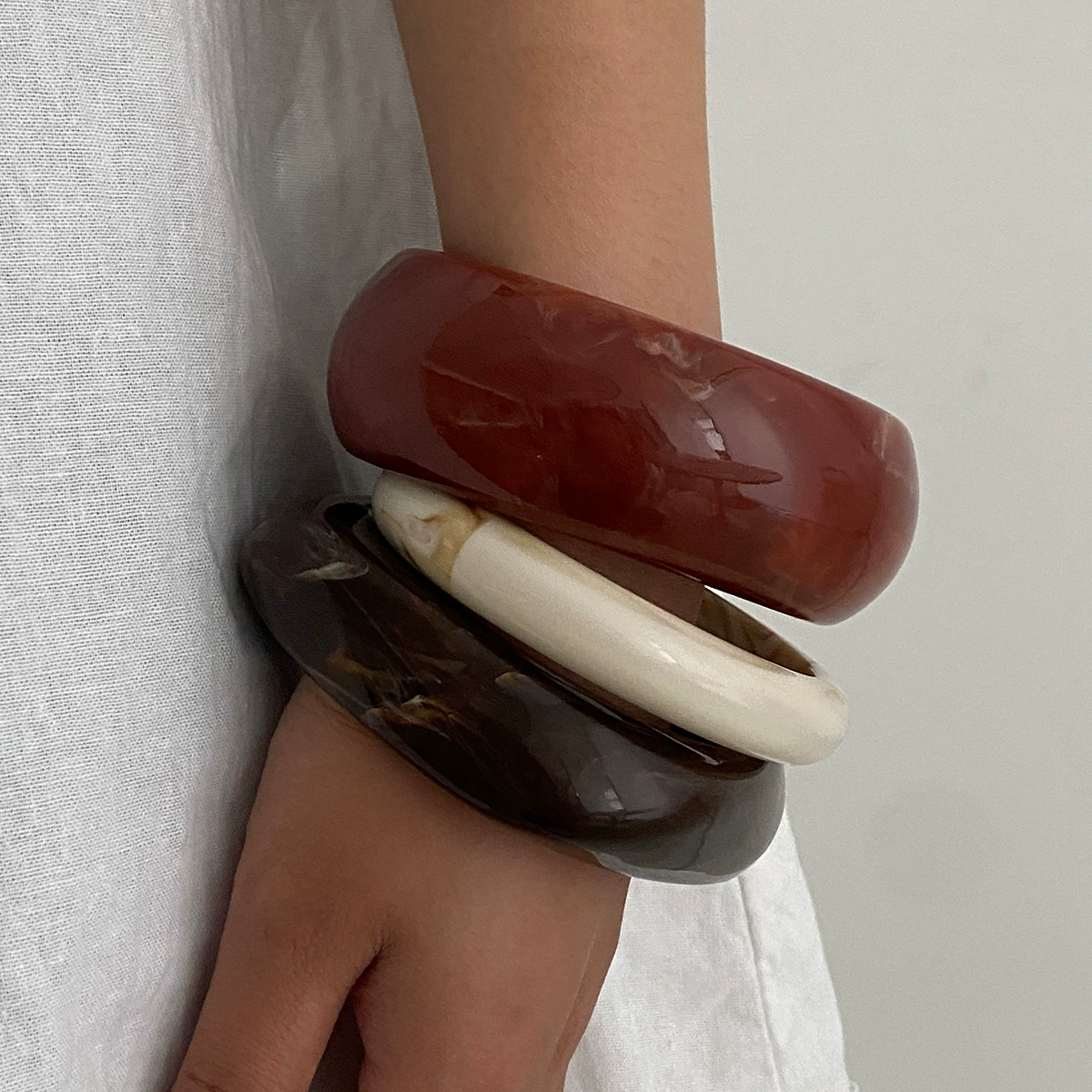 (Пэрызаграничная торговля), acrylic fashionable brand bracelet, European style