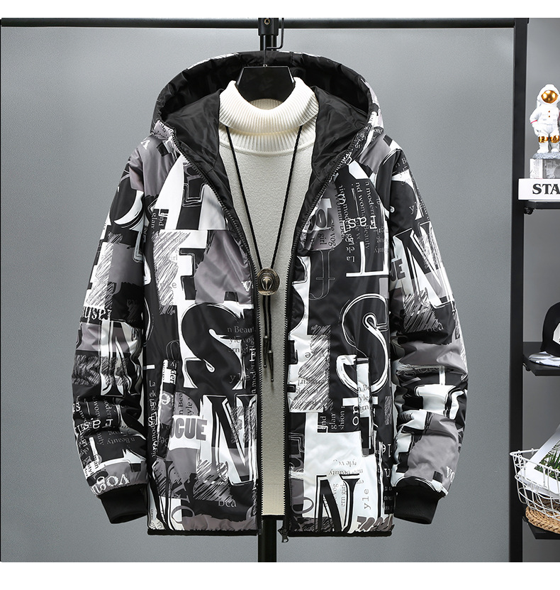 Herrenbekleidung, zweiseitig tragbar, trendige und schöne Frühlings- und Herbstjacke für Jungen_voghion.com