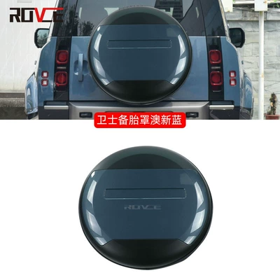 Suitable for 2020-2023 Land Rover Defender 90 110 130 Spare Tire Cover Tire Protective Cover Dust Cover (Spare wheel cover) - australian-and-new-zealand-blue