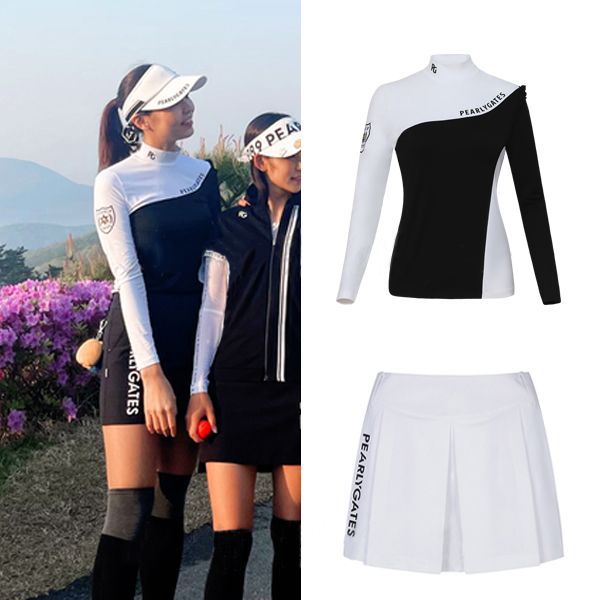 Spring and Summer New Golf Clothing Women's Golf Clothes Outdoor Sports and Leisure Slim Quick-Drying Breathable T-Shirt Tops