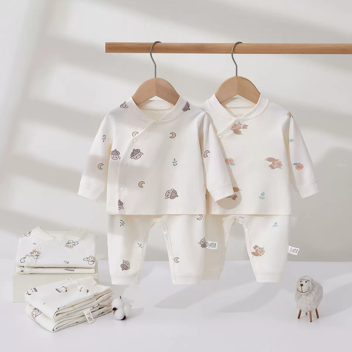 宝宝秋衣秋裤春秋季婴儿分体套装纯棉衣服男童女童家居服内衣儿童