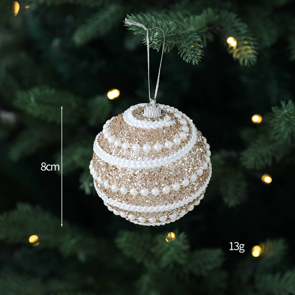 Champagne threaded ball