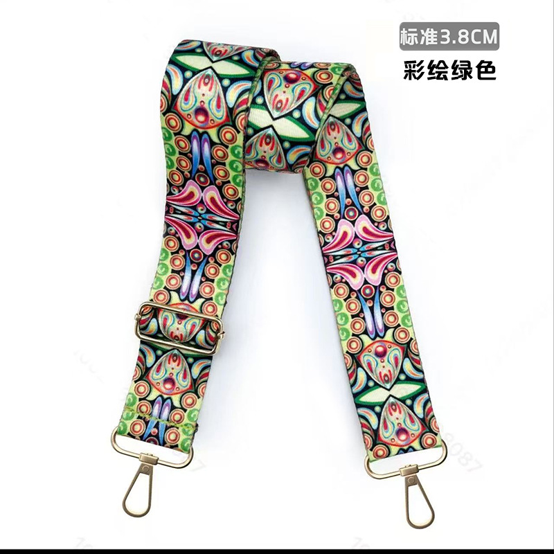 Bolso bandolera con accesorios ultra anchos, bolso de color, correa gruesa, correa de repuesto alargada, correa de hombro de bolso universal ajustable