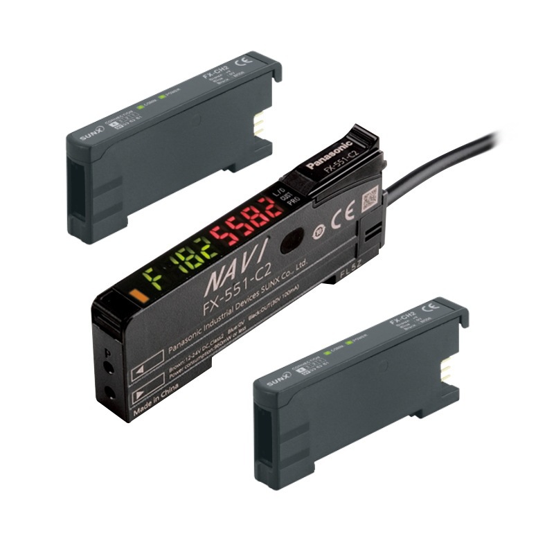 Induction sensor with laser