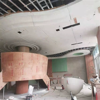 源头厂家GRG构件 grg吊顶grg材料厂家GRG背景墙板柱子GRG造型案例