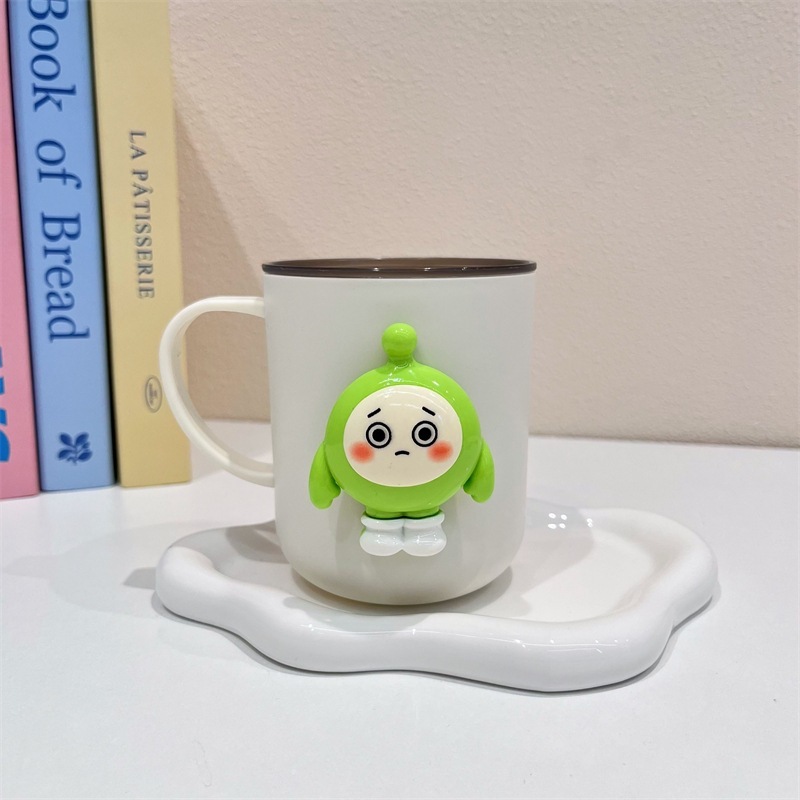 卡皮巴拉漱口杯儿童宝宝牙杯洗漱杯家庭洗手台置物架感ins风|undefined