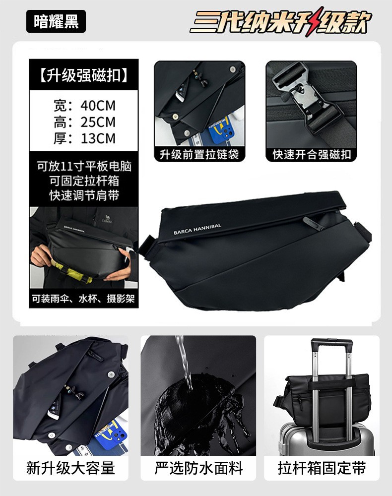 Standard version black (magnetic)