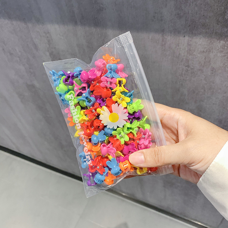 Clip para el cabello de bebé flores para el cabello de bebé color pequeño clip para el cabello de niña pequeño clip para el cabello de niña