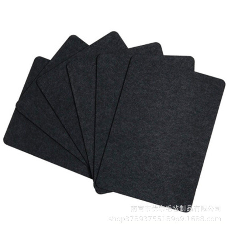 El Amazonas transfronterizo sentía el cuchillo de montaña del placemat occidental y el bolso de la bifurcación estera lavable del aislamiento de la tabla de comedor de 8 pedazos sentía el placemat