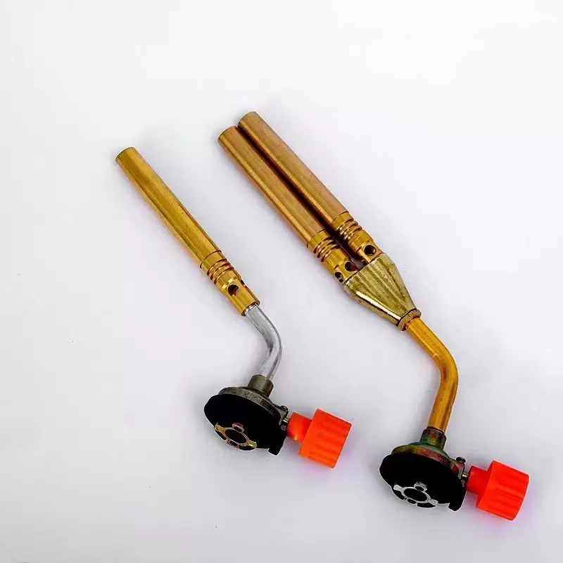 铜管双头单头便携式喷枪头卡式喷火枪烧烤空调管焊接焊枪点火器