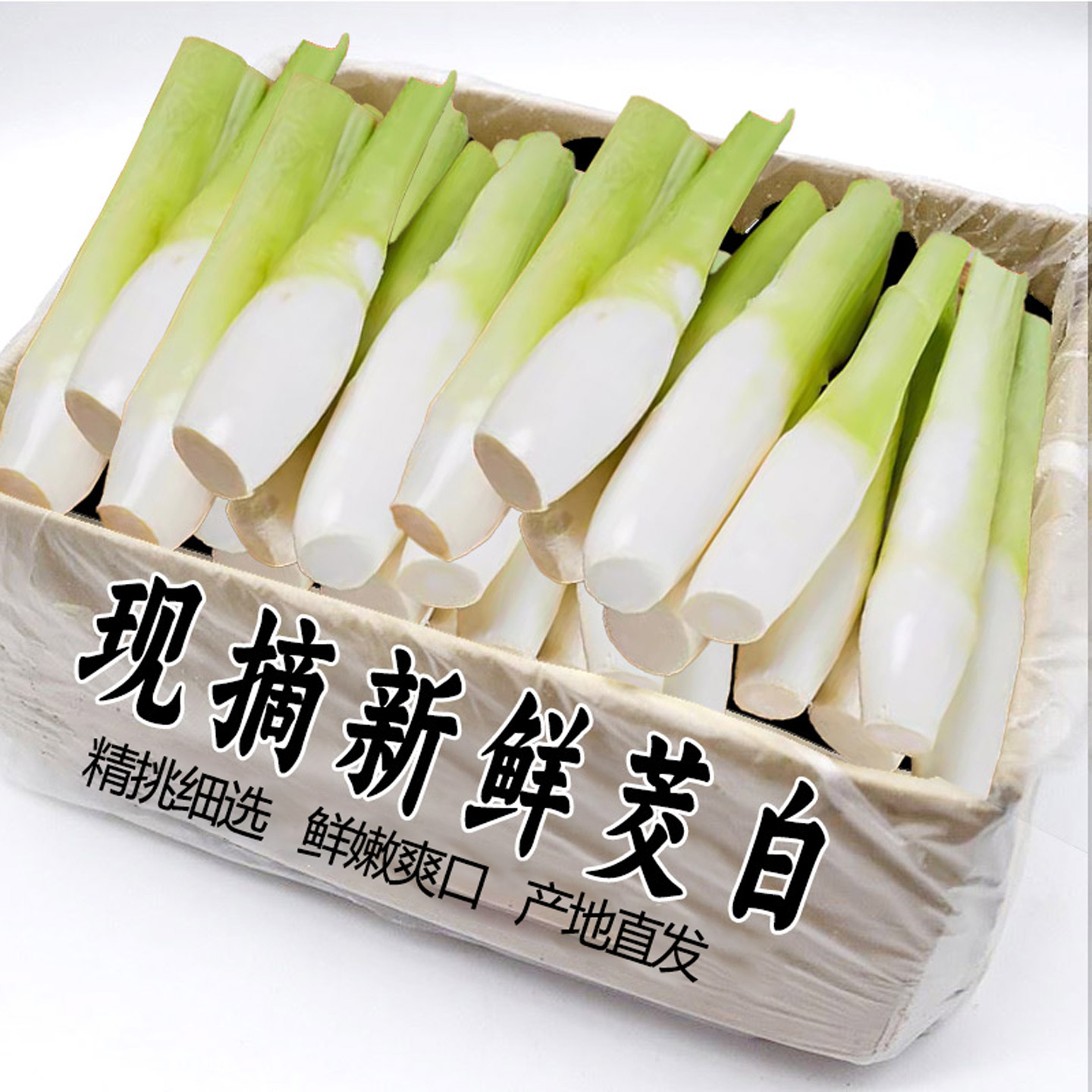 新鲜茭白时令蔬菜蘸水菜当季现摘高山笋水笋茭瓜农家新鲜蔬菜批发