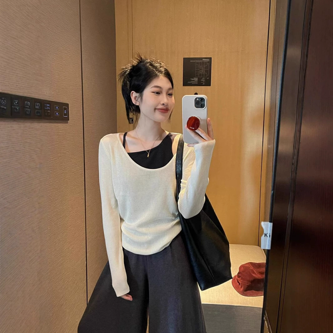 Большой размер женщины толстый мм носить ленивый ветер, чтобы быть тонким и поддельным