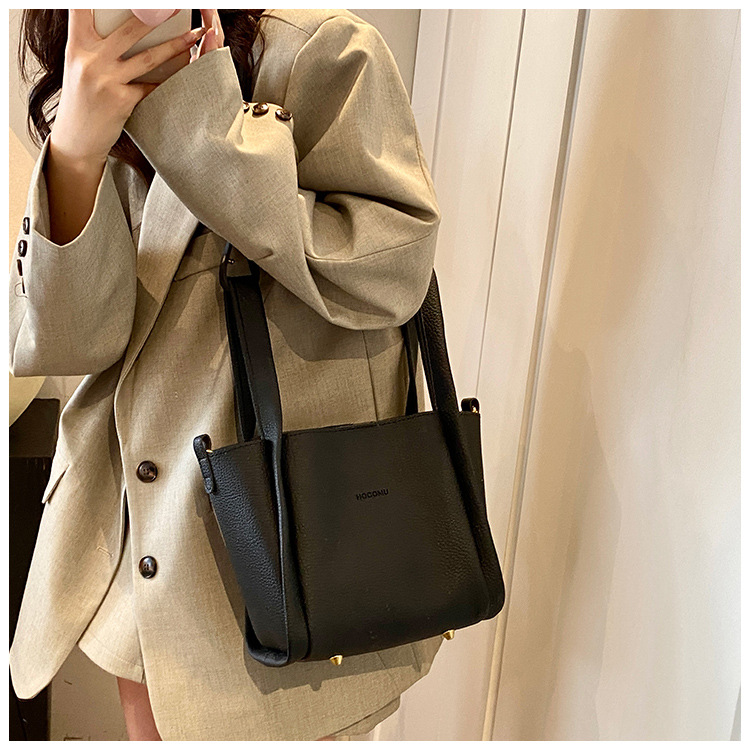 Borse piccole avanzate ed eleganti per le donne Borse a tracolla alla moda e semplici Borse a secchiello alla moda e piccole borse a mano_voghion.com