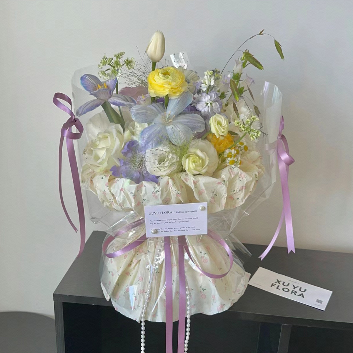 일방적 암호화 1CM 리본 수제 DIY 직조 케이크 꽃 고급 폴리 에스테르 벨트 선물 상자 선물 포장 실크 리본