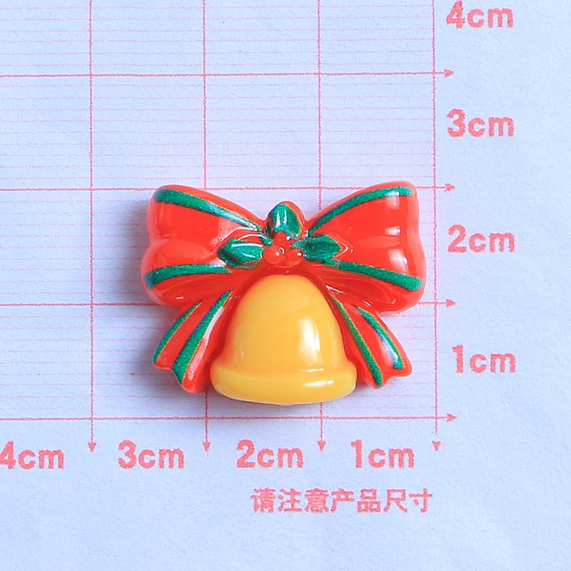 Santa Claus dibujos animados DIY crema pegamento resina accesorios epoxi teléfono caso tocado horquilla hebilla del zapato material de la joyería image 27