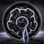 豫玛电机TTS六代小牛九号10/12寸1500W 2000W 3000WP瓦片碟刹电机