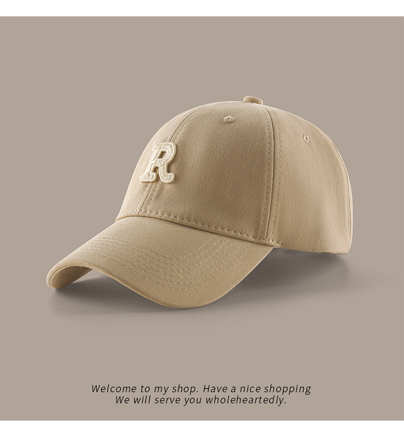 Fabrik-Direktversand Baseballkappe mit Buchstaben-Stickerei, großer Kopfumfang, Unisex, breite Krempe, lässige Ente-Schirmmütze, universell einsetzbar, Sonnenschutzmütze