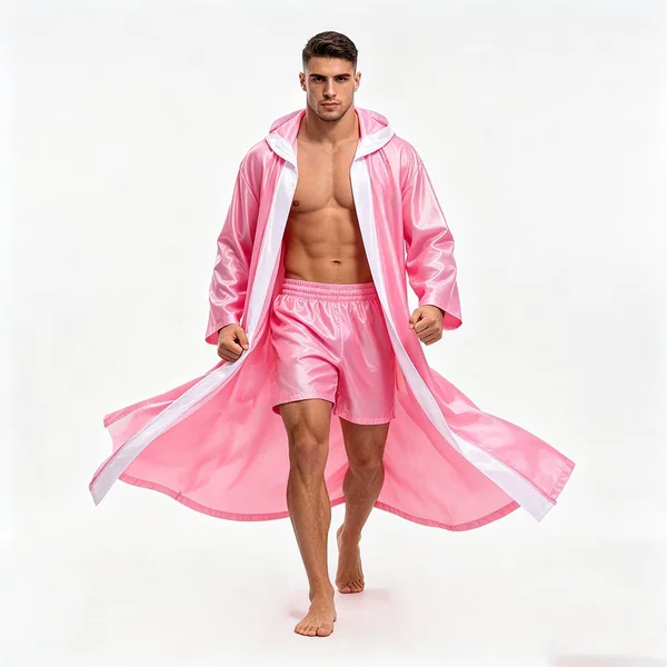 Freestyle Boxing Robe, Boxing Champion Sanda Clothing, Cape for Men and Women, Bold Boxing Outerwear, Stage Performance Outfit