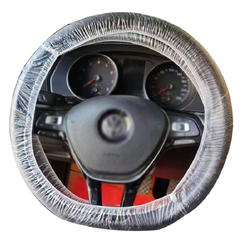 Car Disposable Seat Cover Plastic Seat Cover Disposable Seat Cover Dustproof Water Cushion Cover One Piece Seat Cover