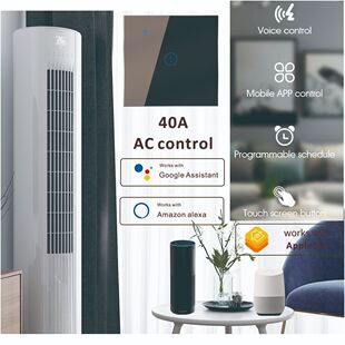 Graffiti APP support ALEXA SIRI GOOGLE smart voice control 40A high power air conditioning switch