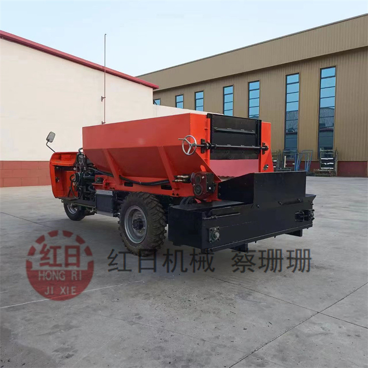 撒粪车 有机肥撒肥机 自走式三轮撒粪机 湿粪小型撒粪车