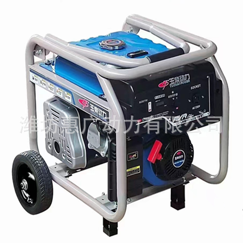 玉柴动力YC3600汽油发电机组 单相3KW发电机 自动电压调节