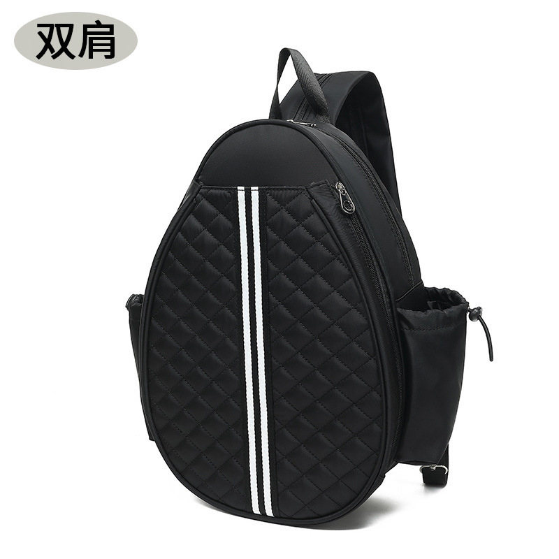 亚马逊轻便多功能网球拍包轻便易携业余爱好匹克球网球羽毛球背包|undefined