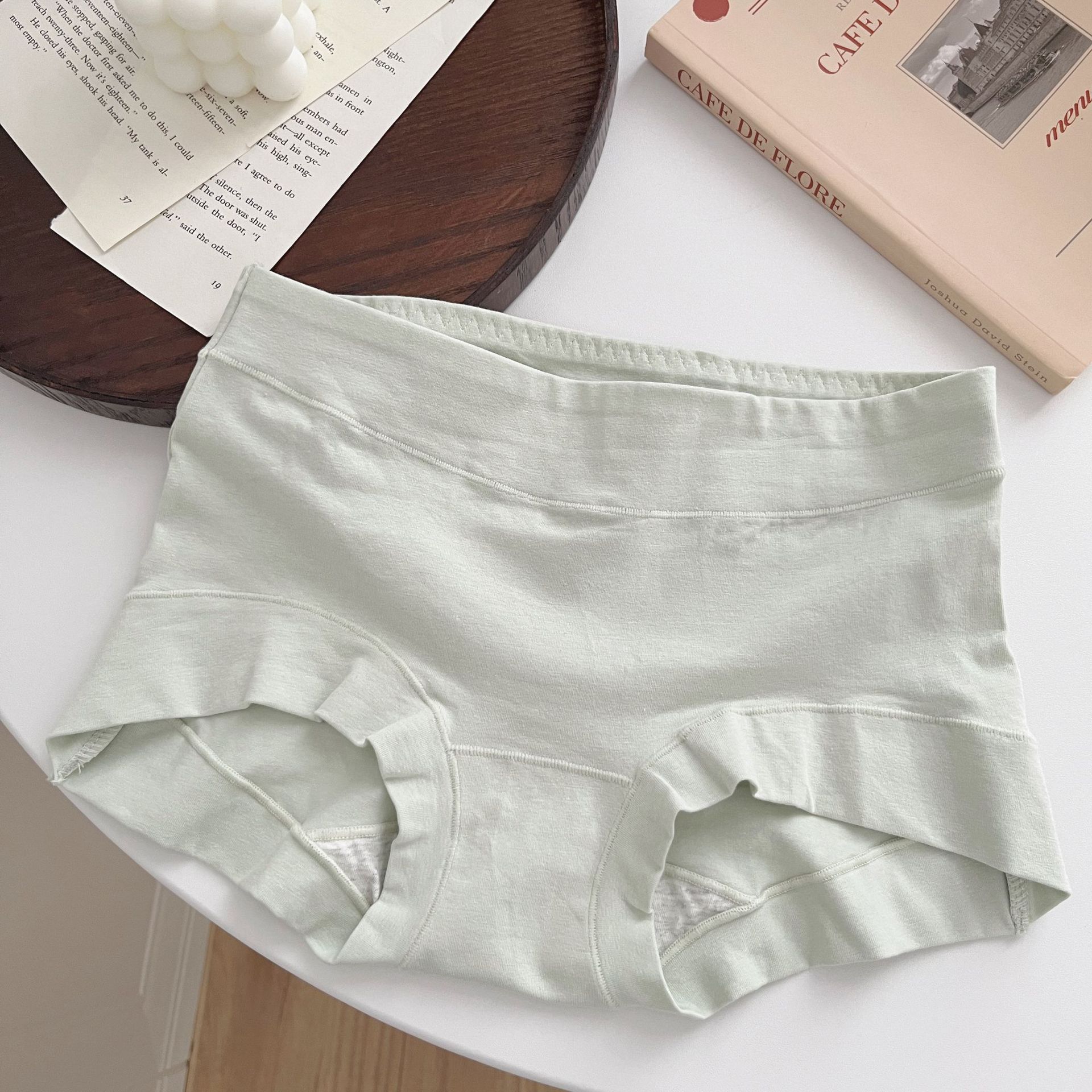 Pantalones de algodón básicas simples de ángulo plano de dama cómodas y versátiles, pantalones de pantalonada de mujer de tamaño grande