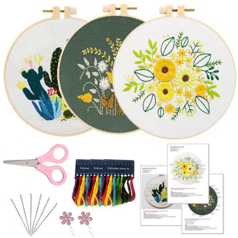 Kit de Bordado DIY para Principiantes para Sala de Estar image 11