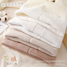 JK米白色连裤袜女秋冬季加厚加绒保暖显瘦奶白色打底裤日系白丝袜