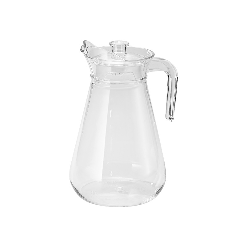 Pot acrílico resistente al calor de gran capacidad hervidor de agua fría de plástico hervidor de agua fría restaurante bar bebida jugo de frutas hervidor de boquilla