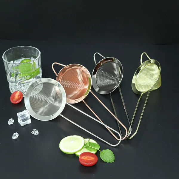 Cross-border stainless steel twill 304 material mesh leakage colander commercial hot pot spoon oil grid hotel supplies hedge oil