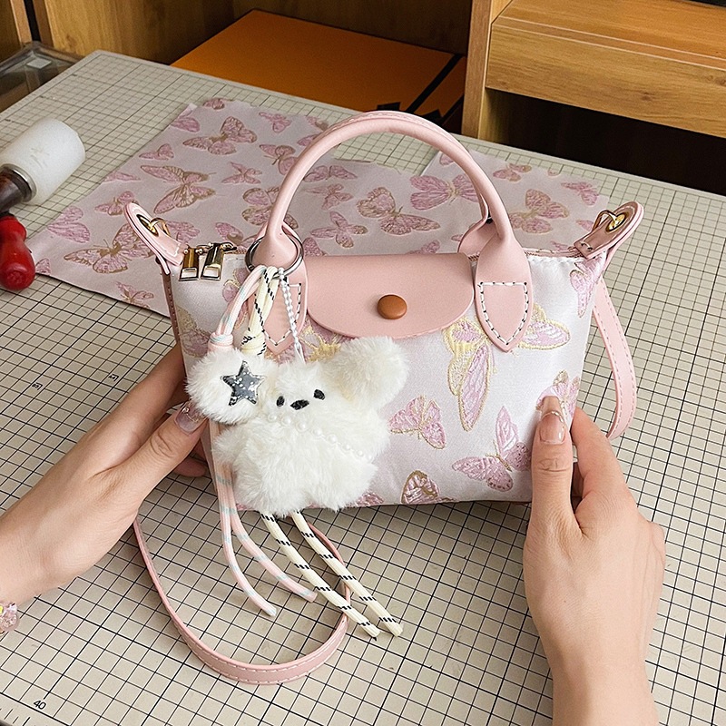 Chinese Style Handmade Shoulder Bag Diy Dumpling Kit For Women_voghion.com