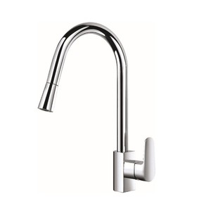 Kitchen Faucet (Made of First-Class Copper Material with Imported Valve Core, Aerator and Water Inlet Pipe)