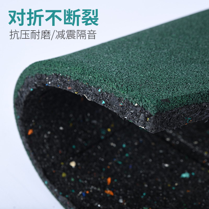 室外地垫橡胶砖5cm幼儿园防滑耐磨室外地垫小区橡胶地砖加工定制