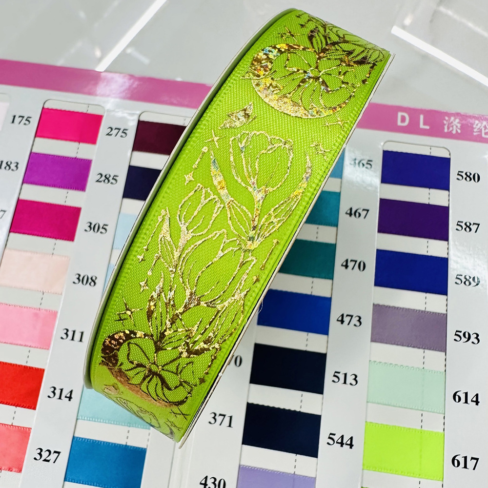 [Shangxin] Lanzamiento de barras de oro de cinta Lolita hecha a mano tulipanes luna arco cinta al por mayor