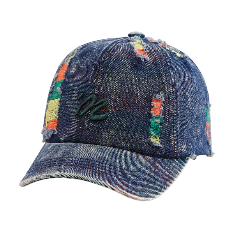 Ins versión coreana de la gorra de mezclilla para bebés primavera y otoño, gorras de béisbol para niños, niños y niñas, sombreros viejos