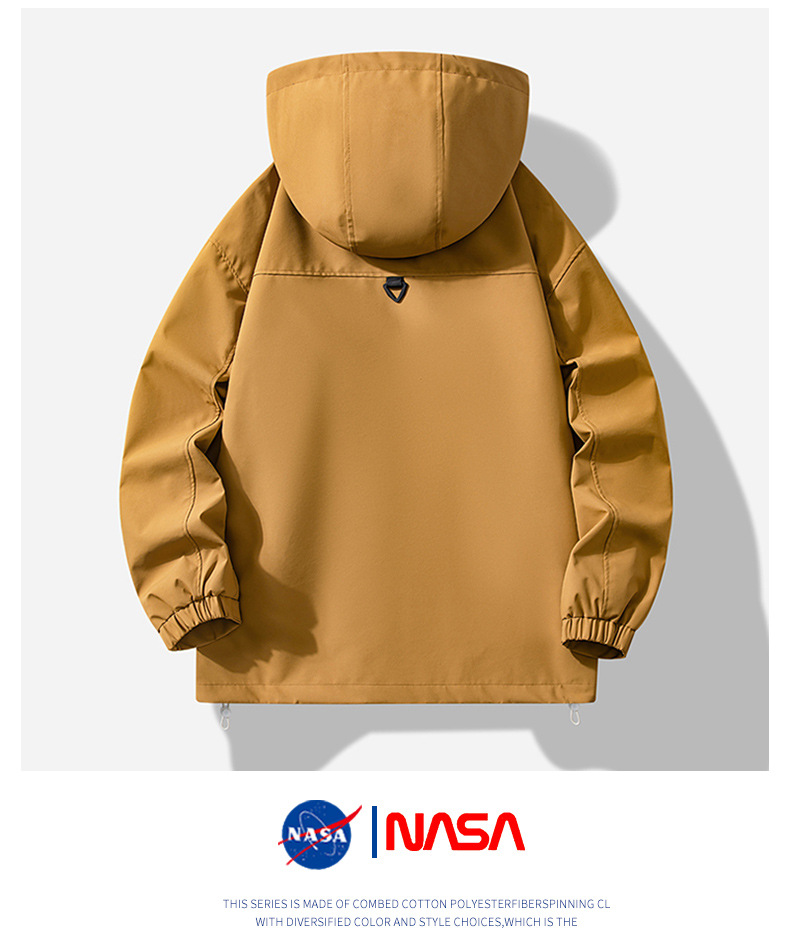 Men's Waterproof Windproof Outdoor Jacket For Mountain Camping_voghion.com