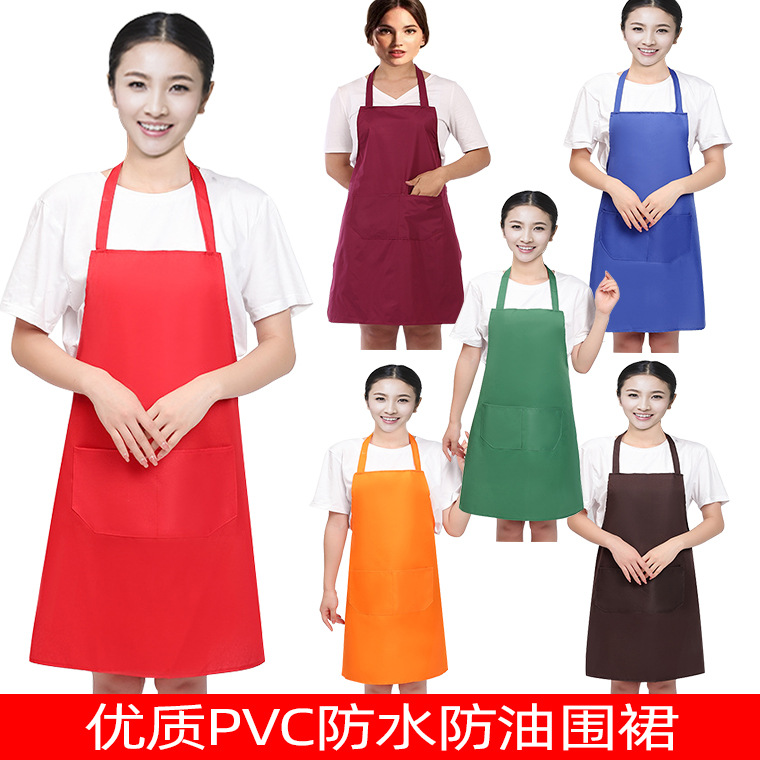 03970#绿色pvc浸胶布7565CM防水围裙_03.jp