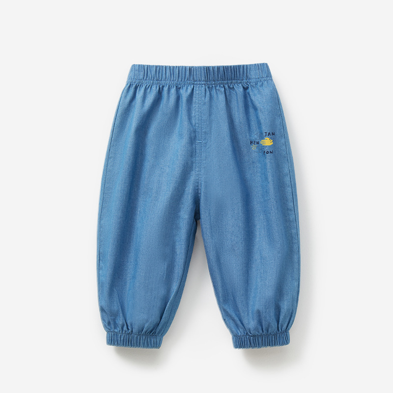 Pantalón Jean Antimosquitos para Bebé de Algodón para Verano image 9