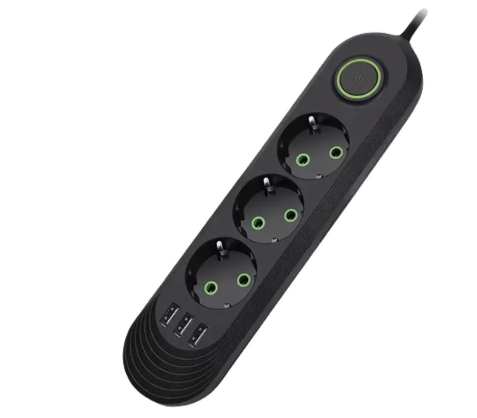 3 inserciones - longitud de cable 2M (bolsa)