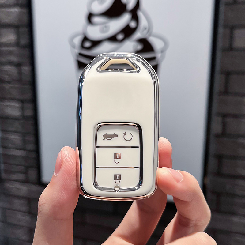 Imágenes aplicables Funda para llaves de coche Nuevo Civic Accord crv de décima generación Binzhi xrv Crown Road Lingpai Fit Shell Hebilla