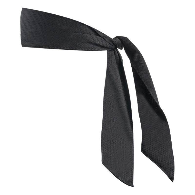 Cross-Border European and American Solid Color Sports Headbands for Men and Women, Outdoor Anti-Sweat Headscarf, Running Fitness Headband, Sweat-Absorbent Headband, Quick-Drying