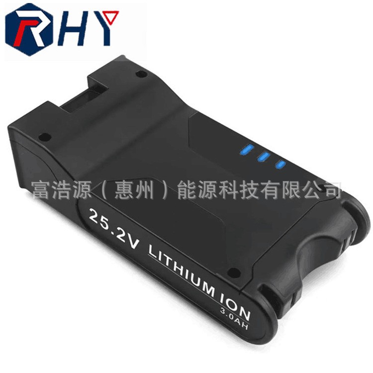 RHY适用于沙克无绳吸尘器电动工具配件充电工具电池锂电池