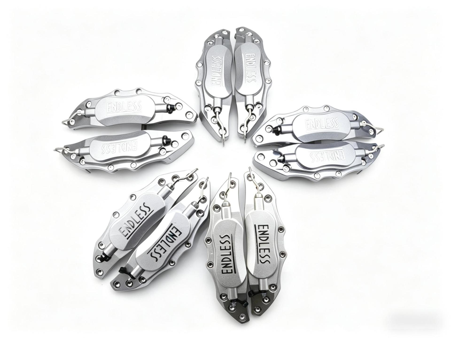 Universal brake caliper cover modification parts for cars, aluminum alloy painted car accessories, caliper cover wholesale